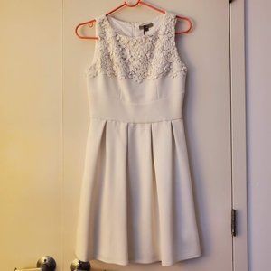 Chic DarLing Off-White Dress - Size XS